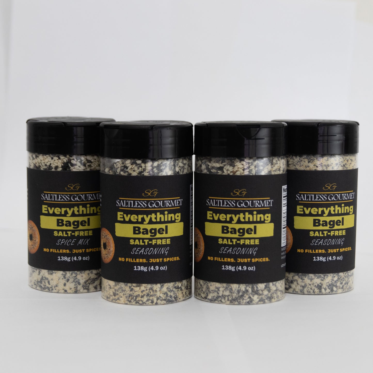 Everything Bagel Seasoning Salt-Free | Set of 4