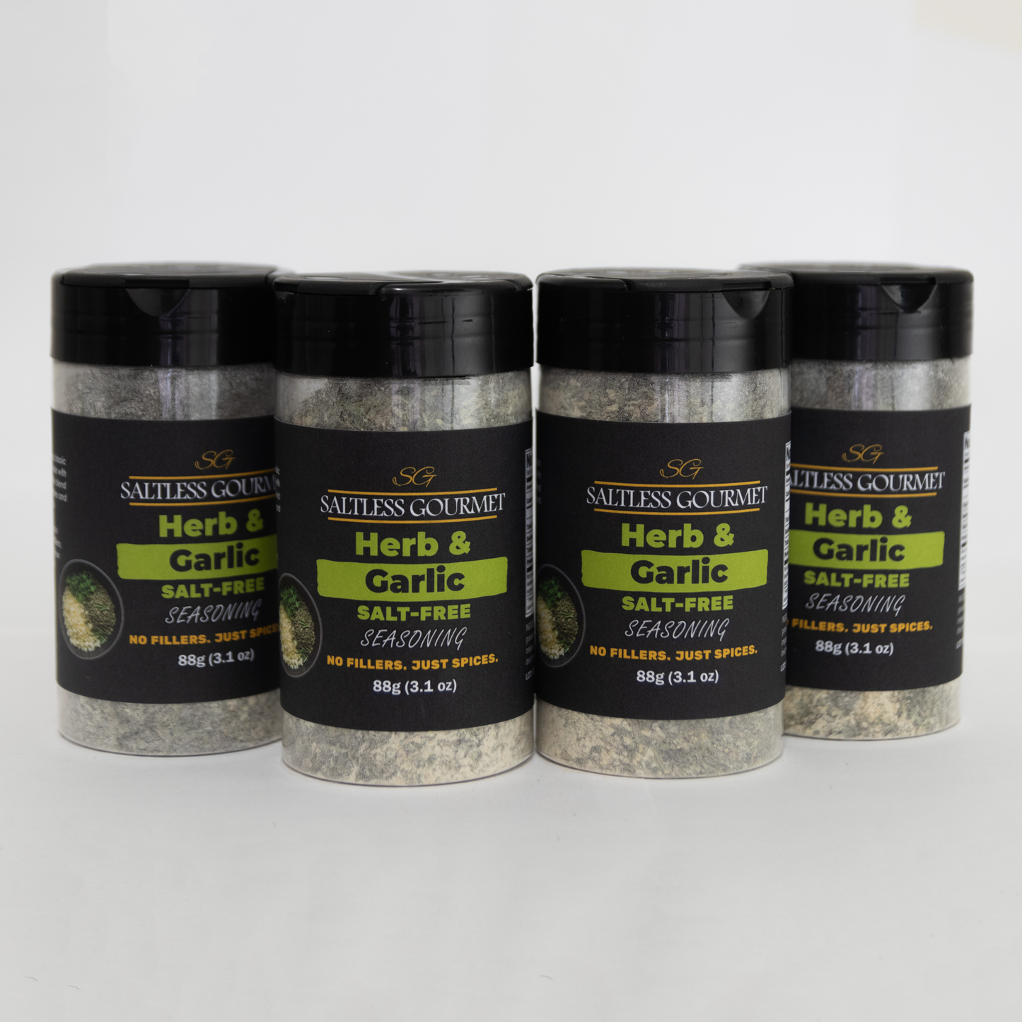 Garlic & Herbs Seasoning Salt-Free | Set of 4