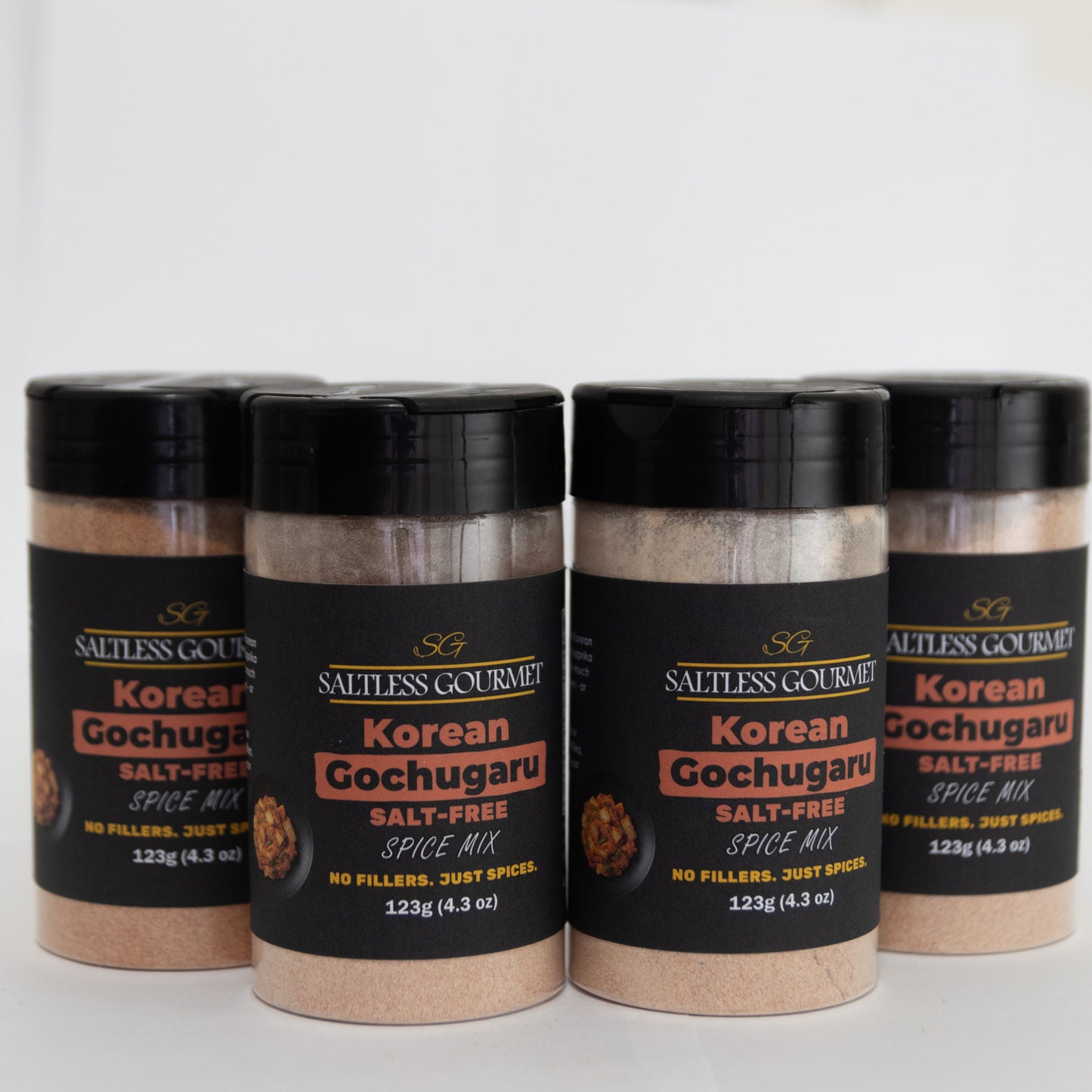 Korean Gochugaru Spice Salt-Free | Set of 4