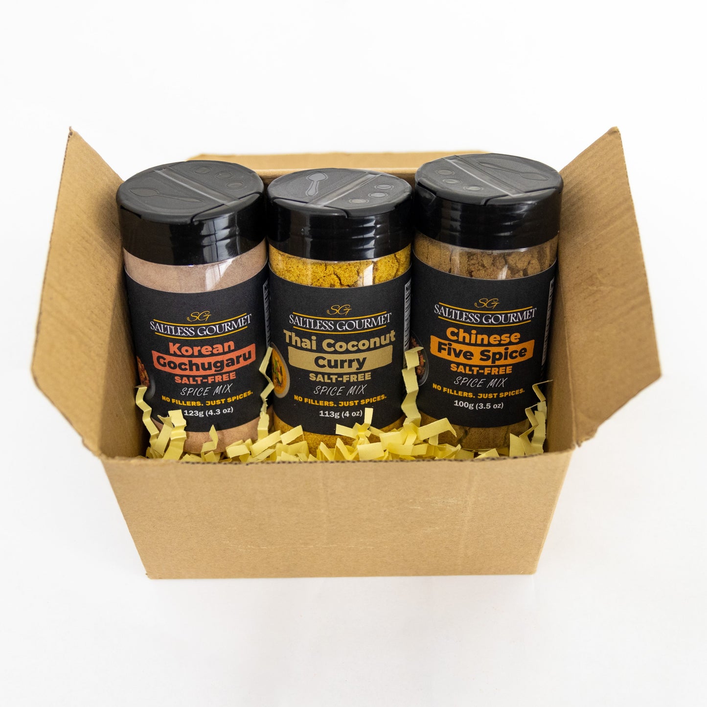 Salt-Free Asian Spice Collection Gift Set (Set of 3)