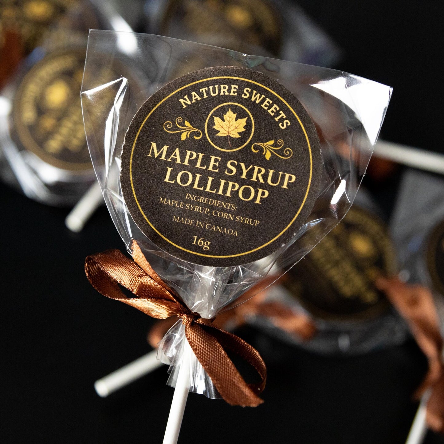 Organic Maple Syrup Lollipops | Handcrafted Hard Candy