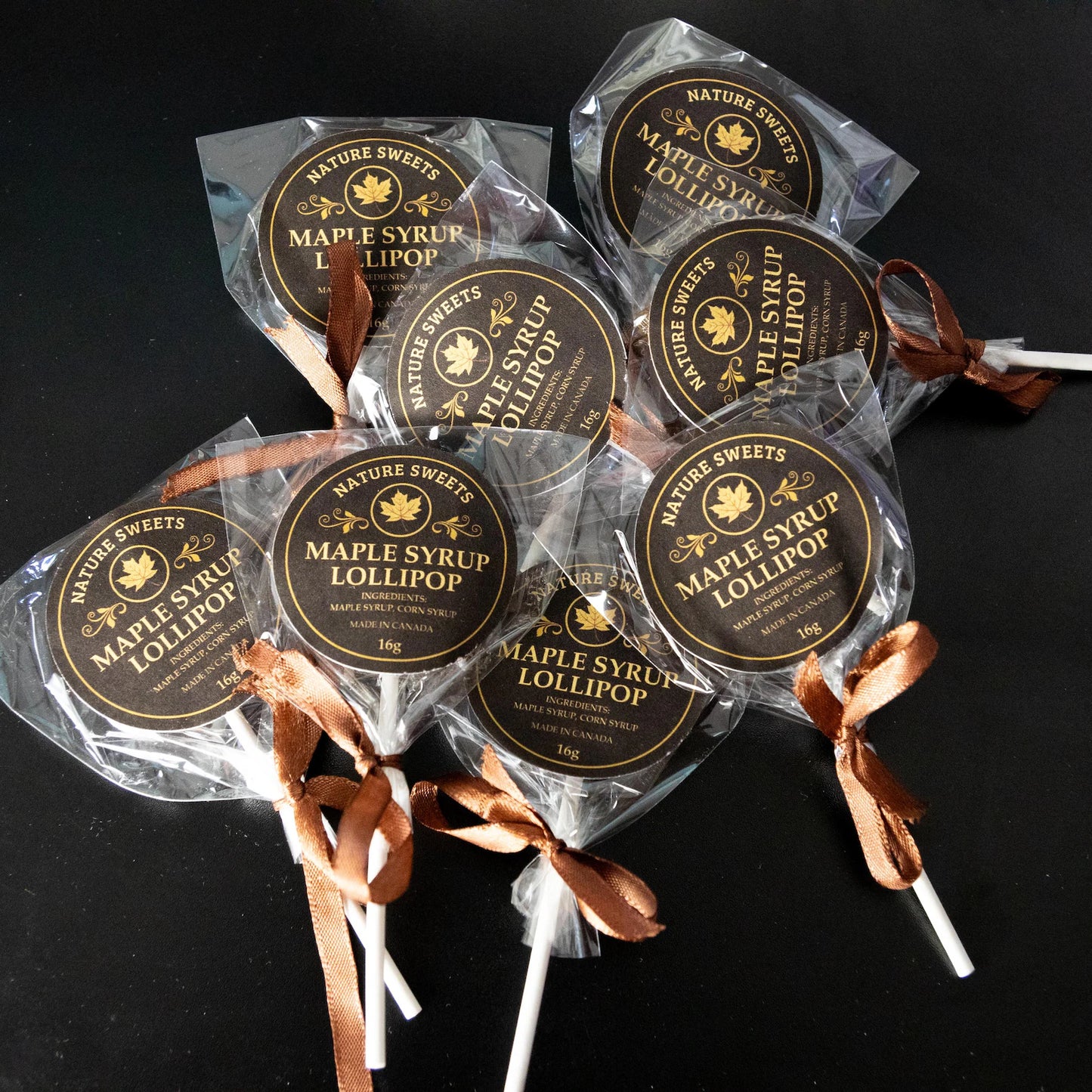 Organic Maple Syrup Lollipops | Handcrafted Hard Candy