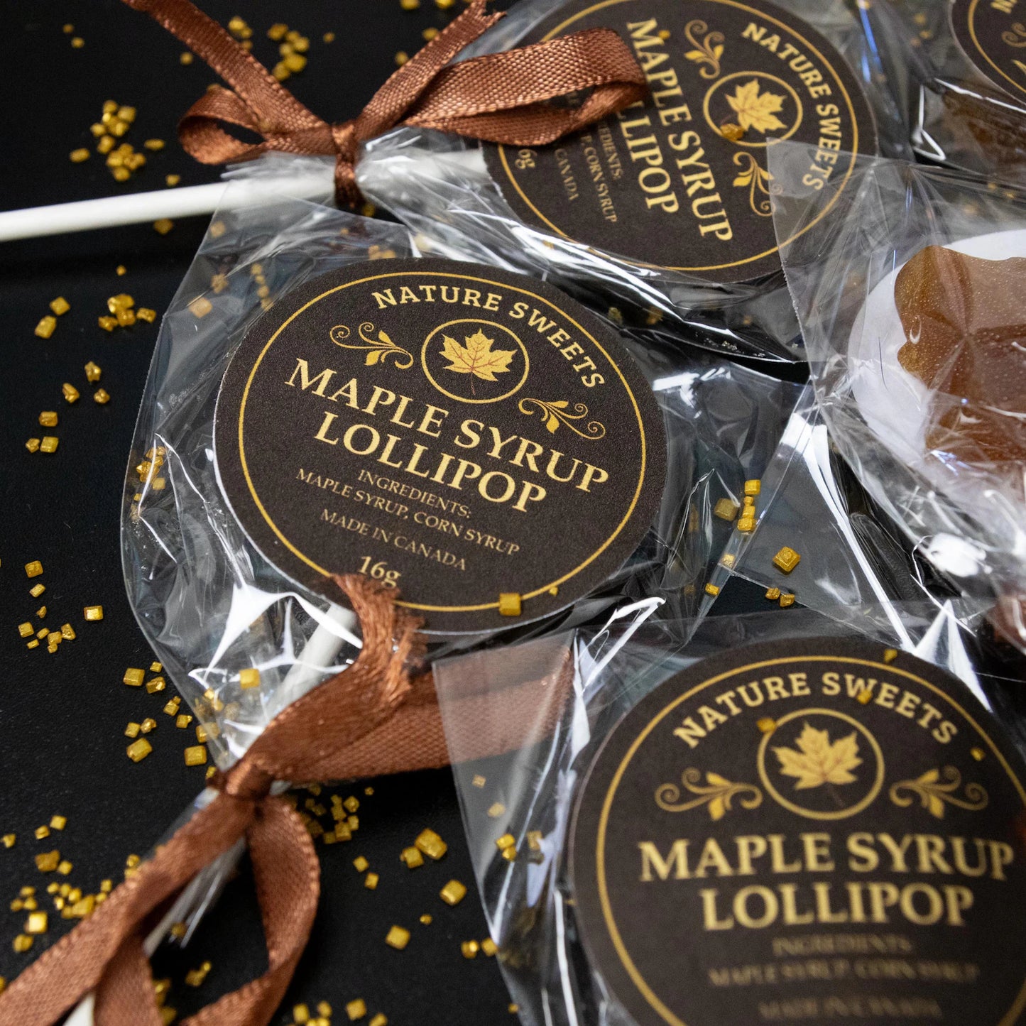 Organic Maple Syrup Lollipops | Handcrafted Hard Candy